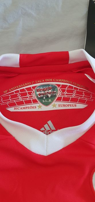 Camisola oficial Benfica - 50 anos da 2ª Taça dos Campeões Europeus