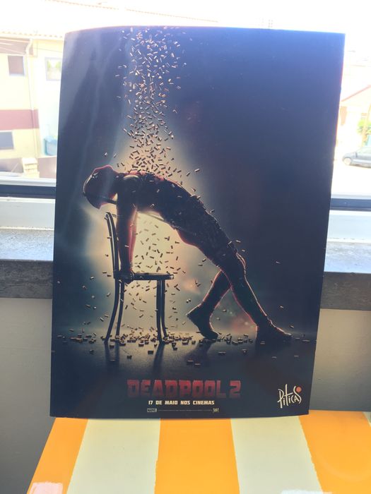 3 cartazes do filme Deadpool 2