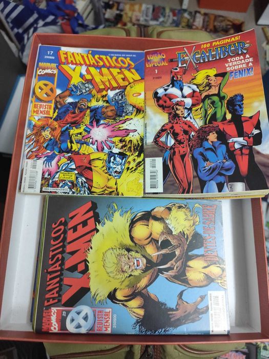 Várias banda desenhada Marvel X-Men, X Factor, X Force, etc