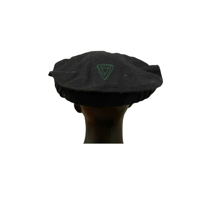 Boné de inverno Winter Cap Chapéu Pakol 100% feito à mão (Preto)