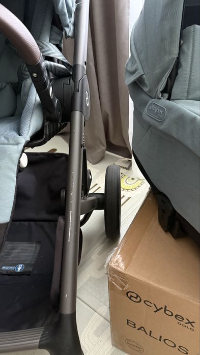 Коляска 2 в 1 Cybex Balios S Lux Stormy Blue 2025