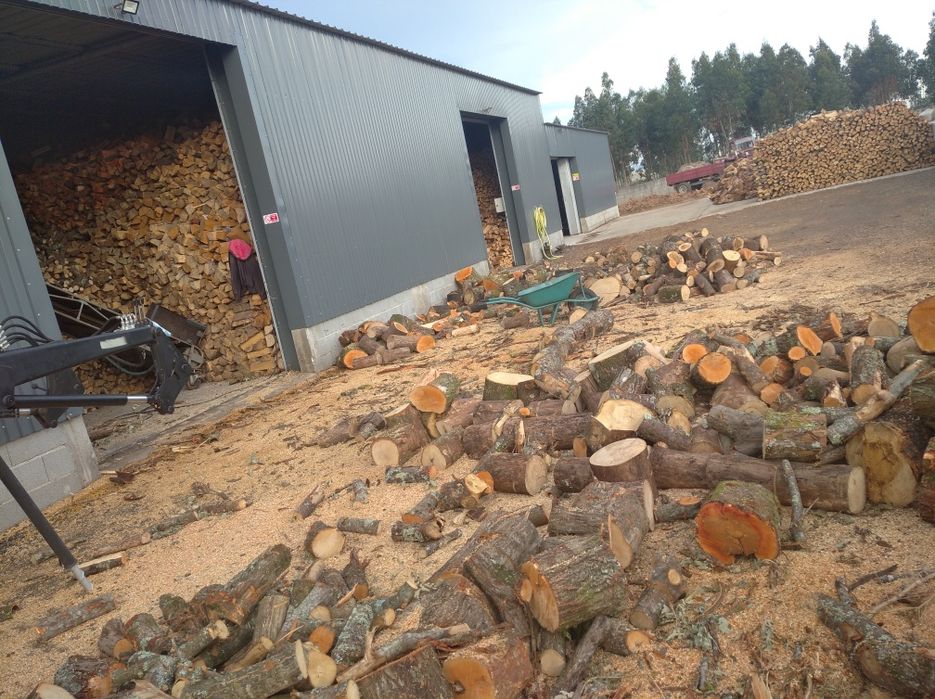 Lenha  para aquecimento