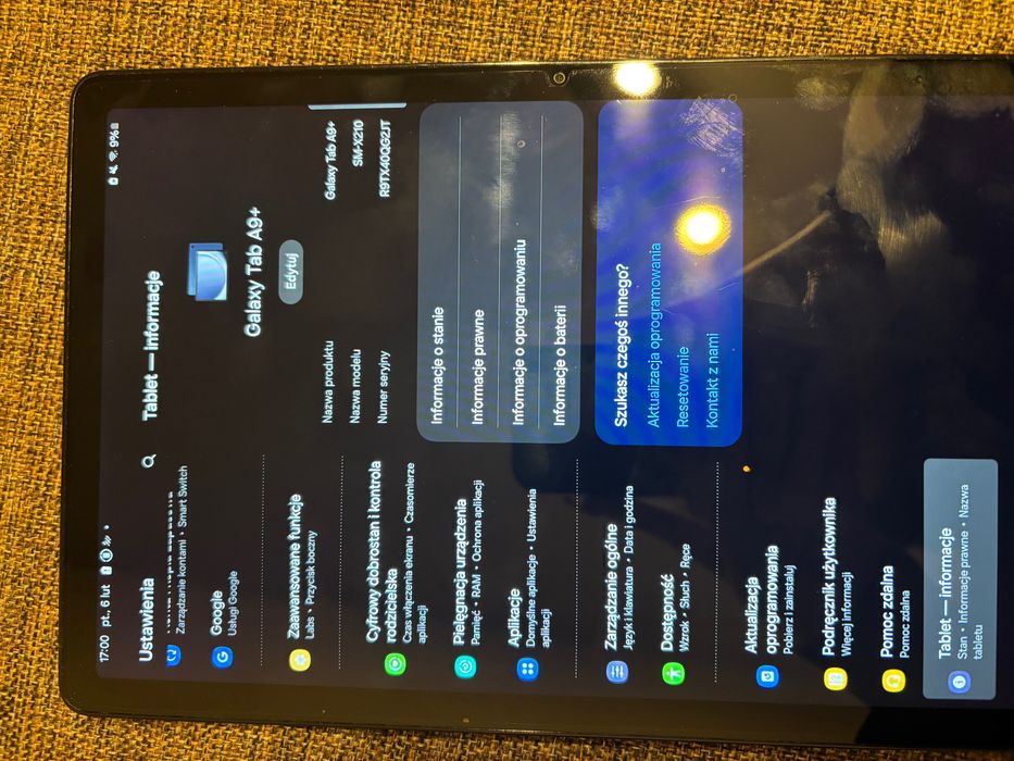 Tablet Samsung galaxy tab a9+