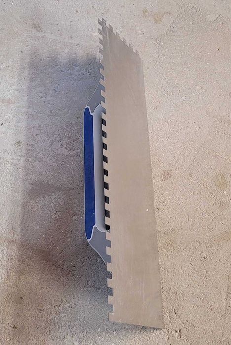 Paca nierdzewna z zębem KUBALA 130x480mm 10x10 (0254)
