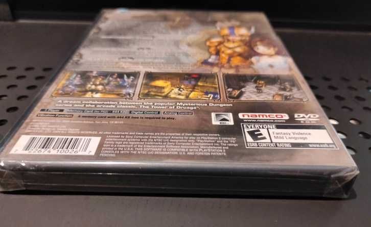 The Nightmare of Druaga NTSC-U Ps2 ( Novo Selado)