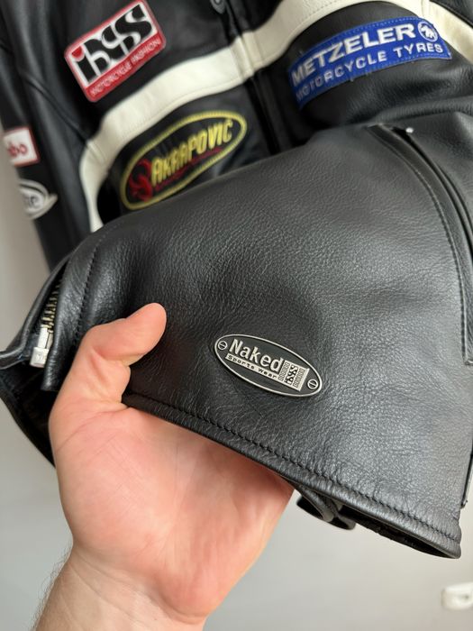 Шкіряна гоночна куртка IXS dainese honda red bull ferrari