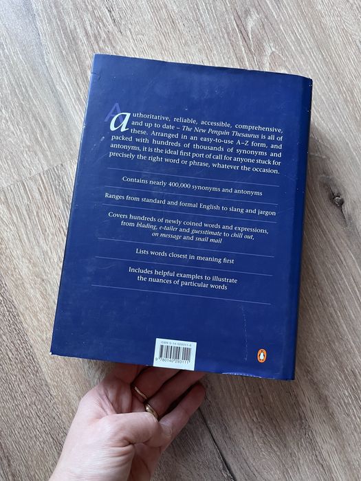 The New Penguin Thesaurus w twardej okładce