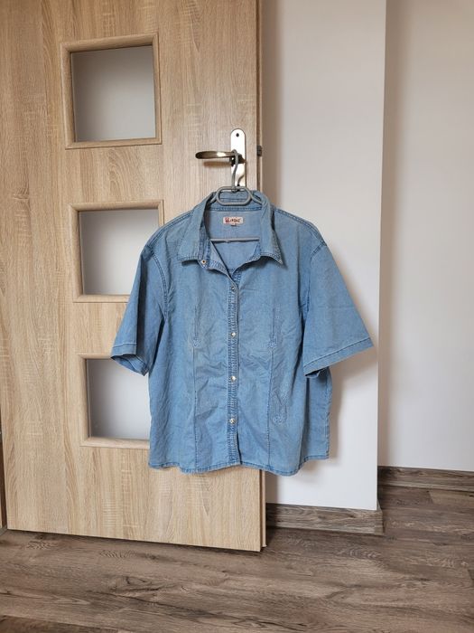 Jeansowa koszula 4XL