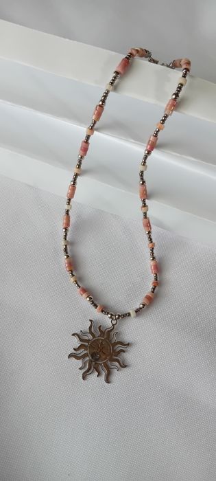Naszyjnik/ Choker kamienie naturalne