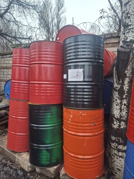 Бочка металева б/в