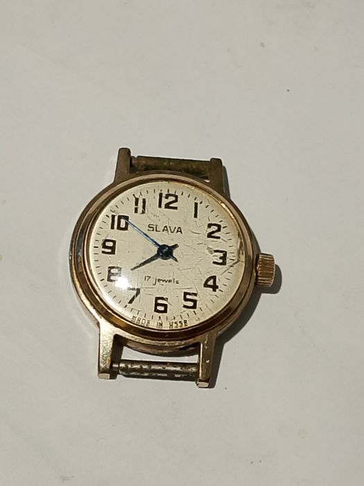 Zegarek Sława złocony vintage