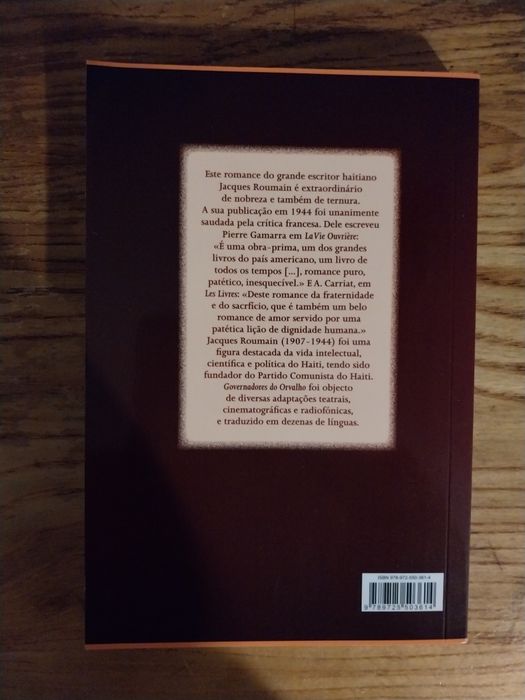 Governadores do Orvalho -  Jacques Roumain