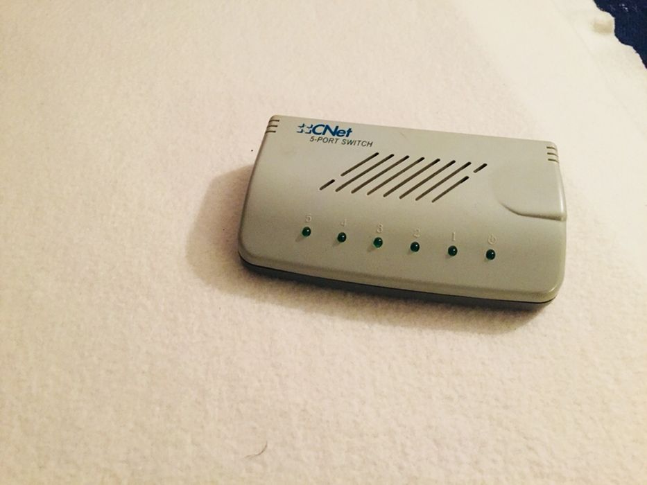 Switch de 5 portas para Network CNet (CNSH-500)