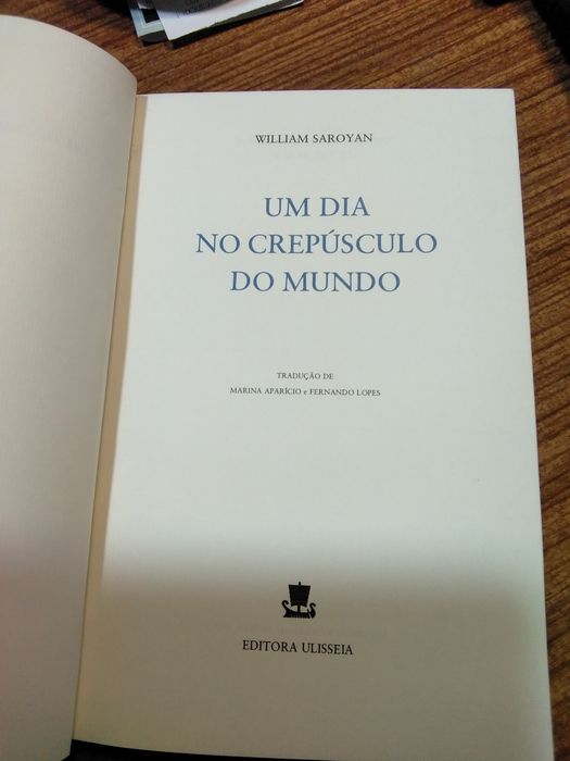 Um dia no crepúsculo do mundo