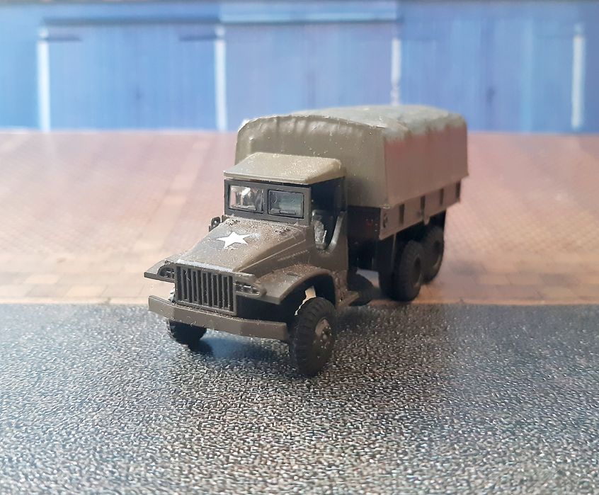Camiões americanos da 2a guerra Roco Minitanks escala Ho
