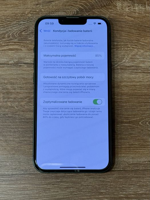 Iphone 13 zielony 128 GB