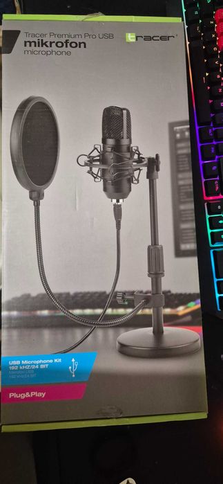Mikrofon Studyjny Tracer Premium Pro USB