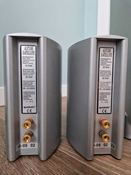 Quadral Wzmacniacz subwoofer SUB46 kolumny ALP210S bluetooth AUX