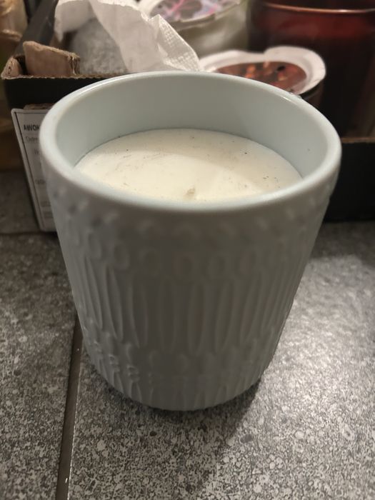 Swieczka Nowa ikea ceramiczna 2 szt