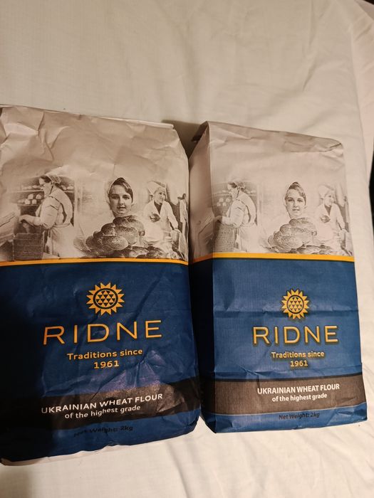 Мука по 2 кг в пачке.  Обмен.