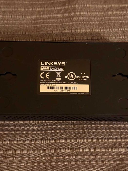 Linksys LACP130 Alimentador PoE gigabit de alta potência