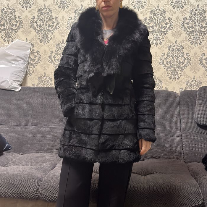 Шуба з кролика.