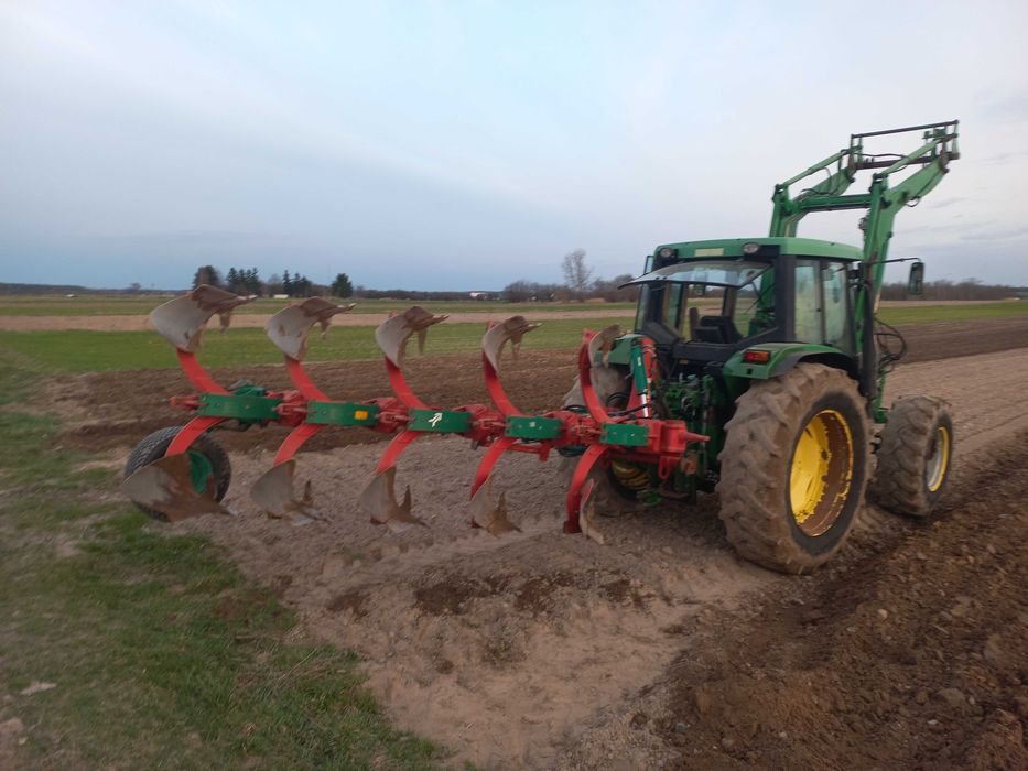 Pług Kverneland Ecomat Vario 5 pługi  skibowe obrotowe liniowanie
