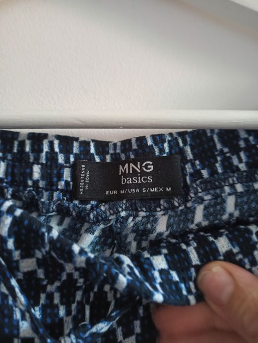 Spodnie z materiału letnie Mango MNG r. M/38