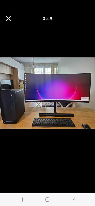 Komputer IdeaCentre Gaming 5 14IOB6 + Huawei MateView GT