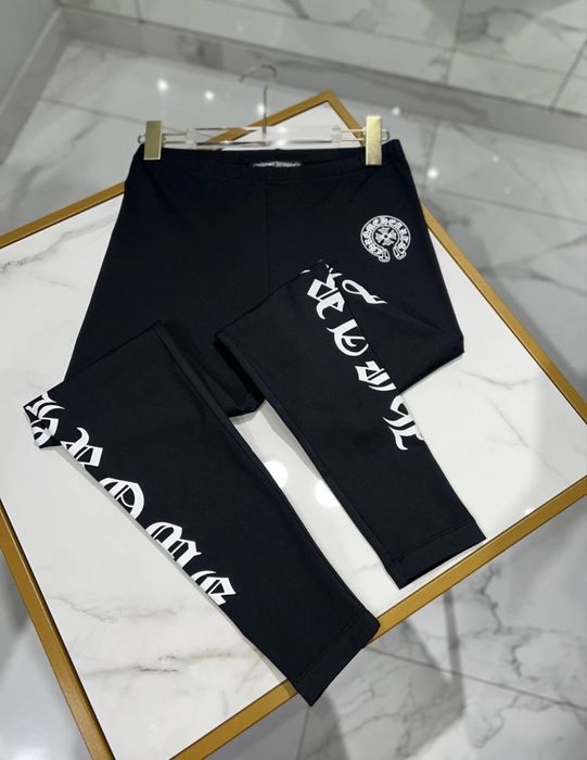Женские лосины Chrome Hearts, леггинсы лосины Хром Хартс, Худи зип