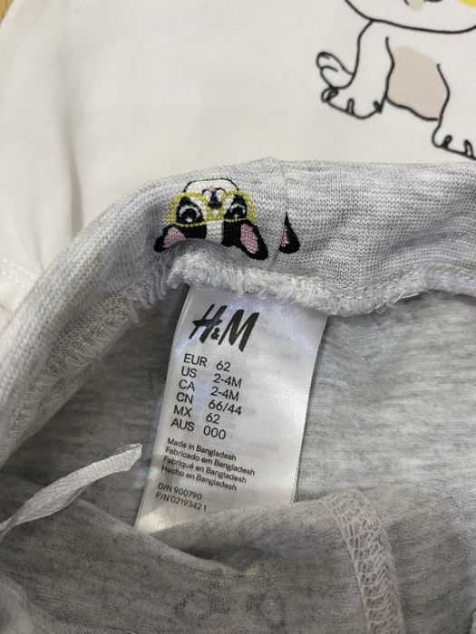Zestaw body i spodenki H&M 62