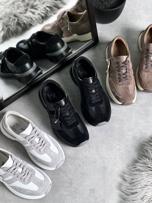 Кросівки натуральна шкіра/замша