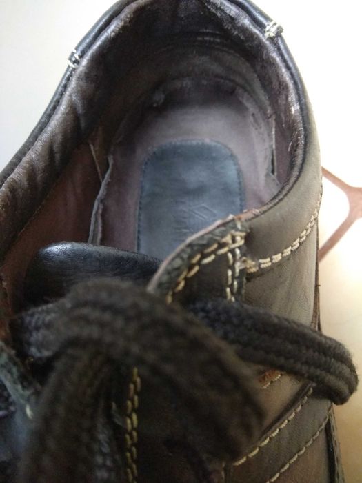 Buty półbuty skórzane czarne rozmiar 43 wkładka 28cm