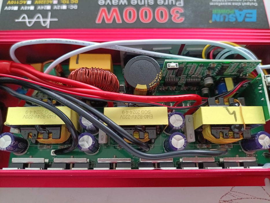 Оптимальний чистий синус інвертор 12в 24в 1600 3000 Вт Преобразователь