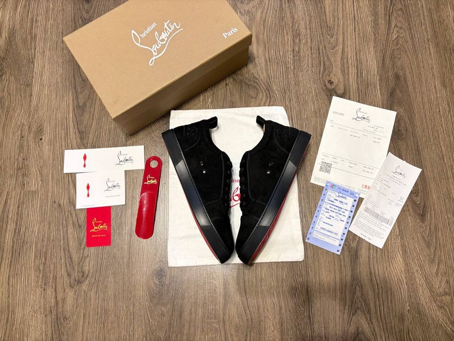 Кросівки Christian Louboutin Louis Junior Black | Оригінал | Нові | EU