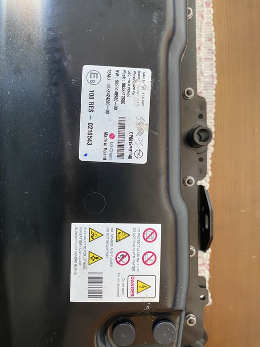 Bateria hibrida Peugeot 508 Plug-in