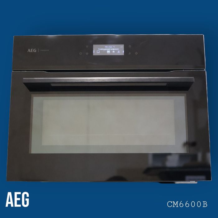 AEG CM6600B – piekarnik kompaktowy 45 cm z mikrofalą WiFi