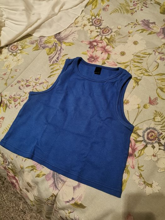 Top azul escuro novo new yorker