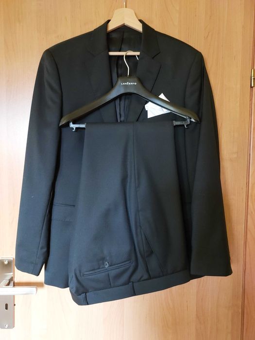 Garnitur LANCERTO Slim 182/108 czarny