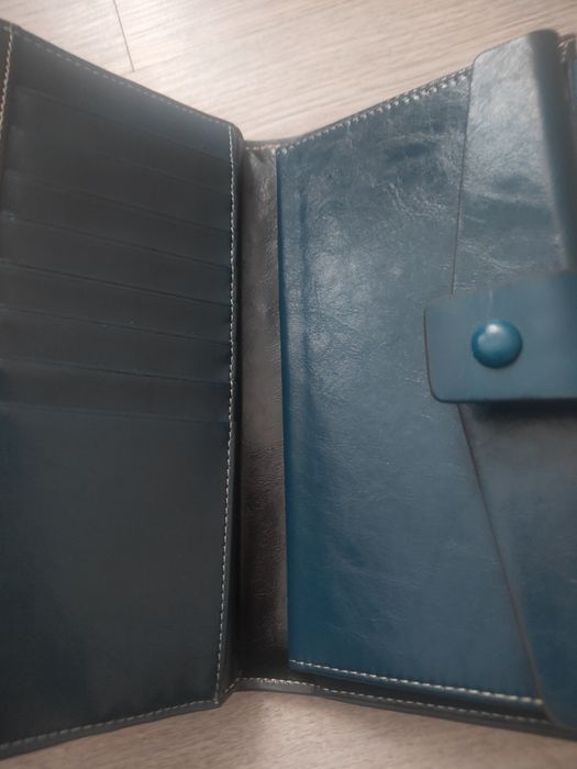 Portfel damski skórzany duży lakierowany