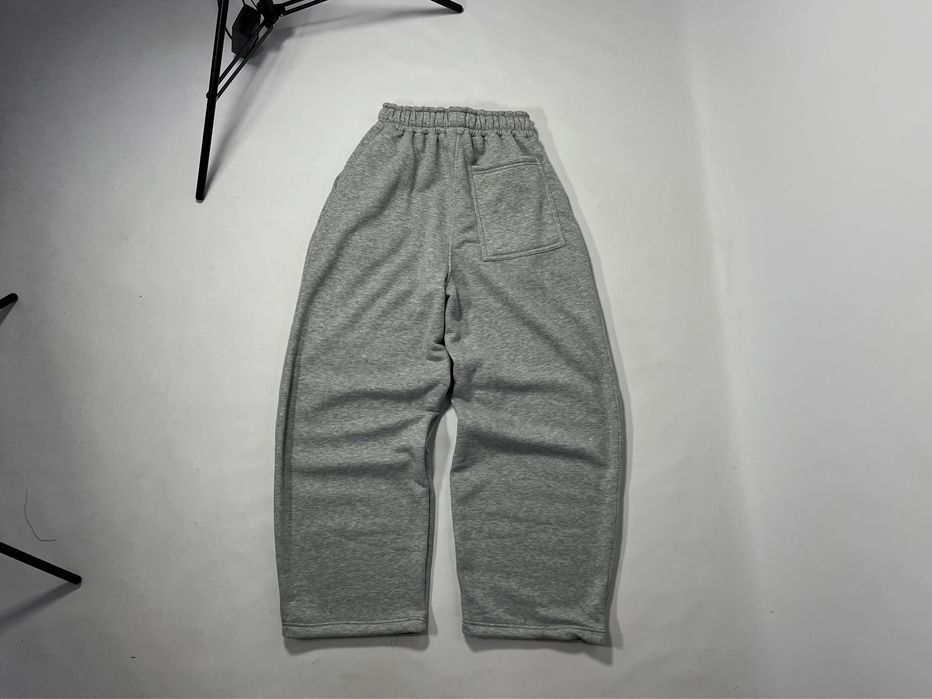 Широкі базові сірі спортивні штани baggy беггі штани