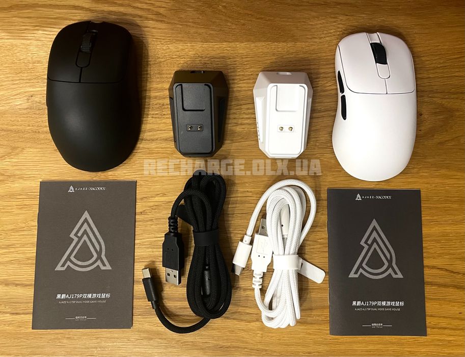 НОВІ Ajazz AJ179P PAW3395 Wireless | ІГРОВА МИШКА