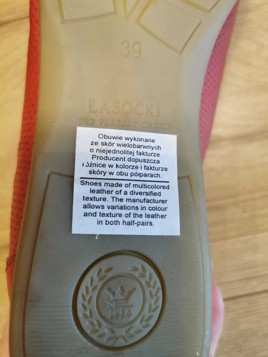 Buty damskie Lasocki, rozmiar 39 Nowe