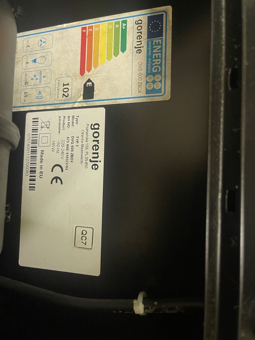 Вытяжка Gorenje DVG 600 ZBDX