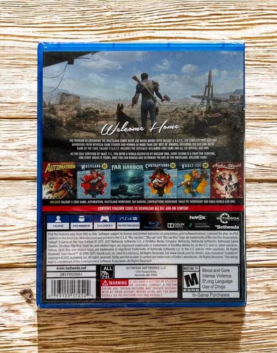 fallout4 game of year edition ps4 selado