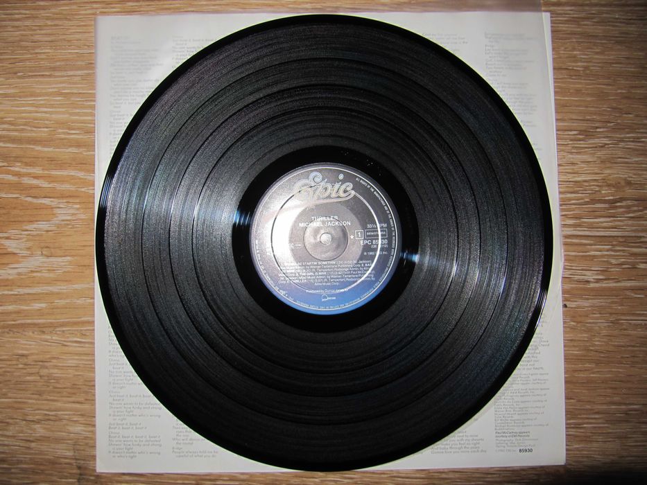 MICHAEL JACKSON - Thriller - 1982 - КУЛЬТОВИЙ Вініловий Альбом