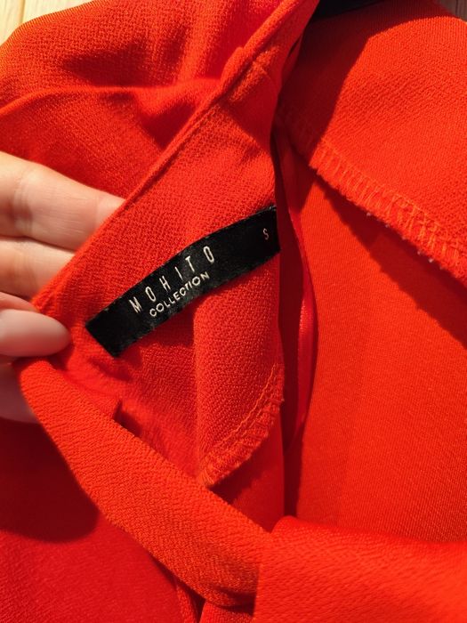 Czerwona bluzka Mohito rozmiar S