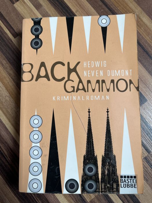 Back Gammon Kriminalroman kryminał w j. Niemieckim