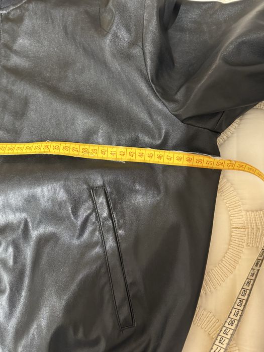 Шкіряна куртка бомбер Pinko жіноча підліткова на весну