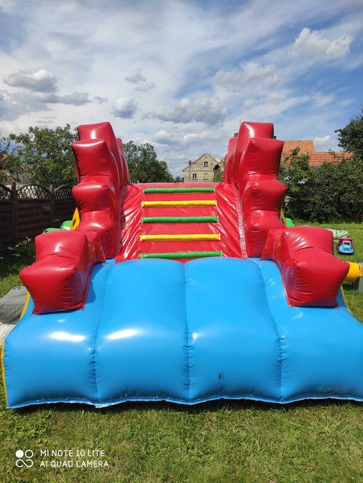 Sprzedam zamki dmuchane dmuchance, dmuchana zjeżdzalnia. Tor przeszkód